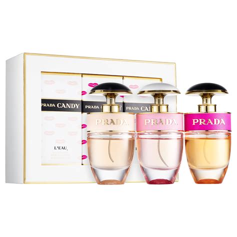 prada candy gift set sephora|prada candy kiss perfume set.